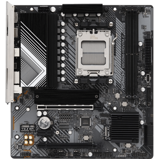 ASRock B650M-HDV/M.2 mATX Motherboard for AMD Socket AM5 CPUs